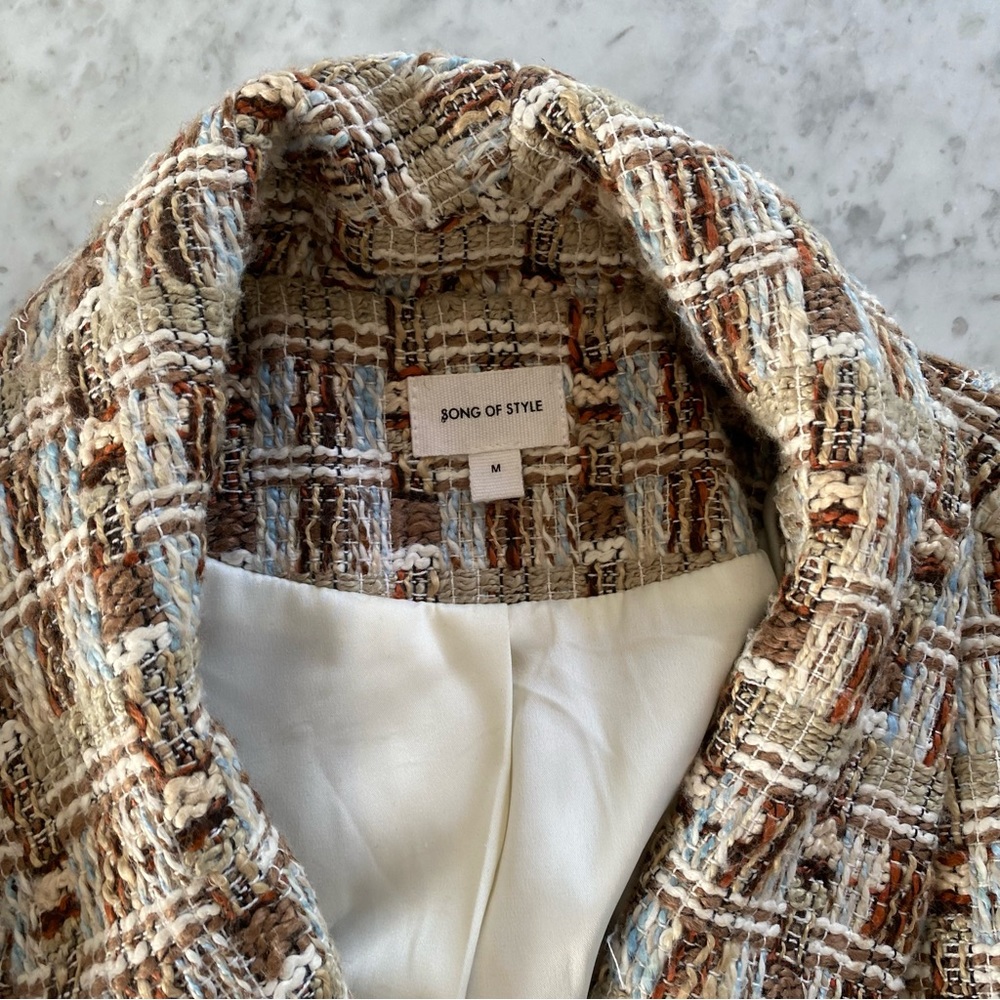 Song of Style Tweed Marley Jacket Blazer - Picture 9 of 10